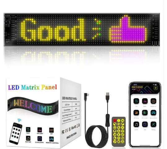 LED Flexible Screen RGB Magic Color Advertising Screen