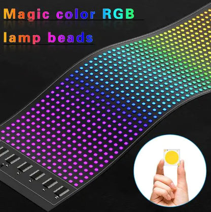 LED Flexible Screen RGB Magic Color Advertising Screen